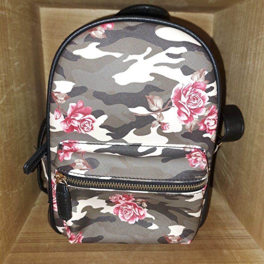 Camo Rose Mini Backpack